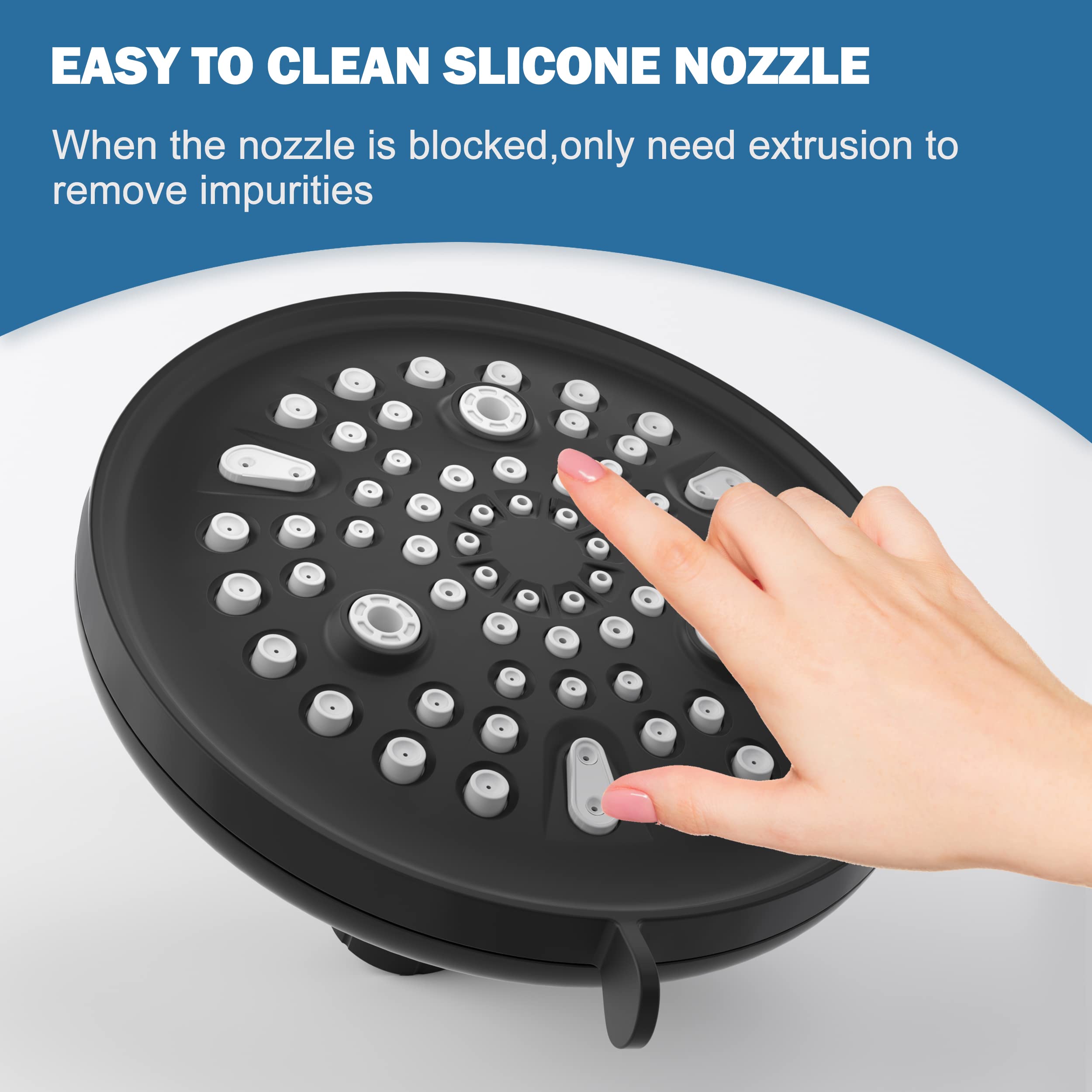 EASY TO CLEAN SILICONE NOZZLE

When the nozzle is blocked, only need extrusion to remove impurities