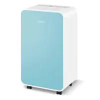 Costway Dehumidifier for Home Basement 32 Pints/Day 3 Modes Portable up to 2500 Sq. Ft Blue - Blue - Front_Zoom
