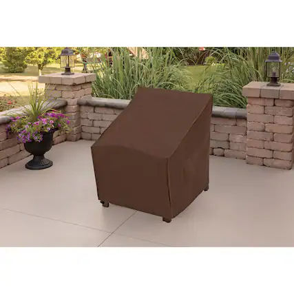 Front. Living Accents - Living Accents Polyester Chair Cover.