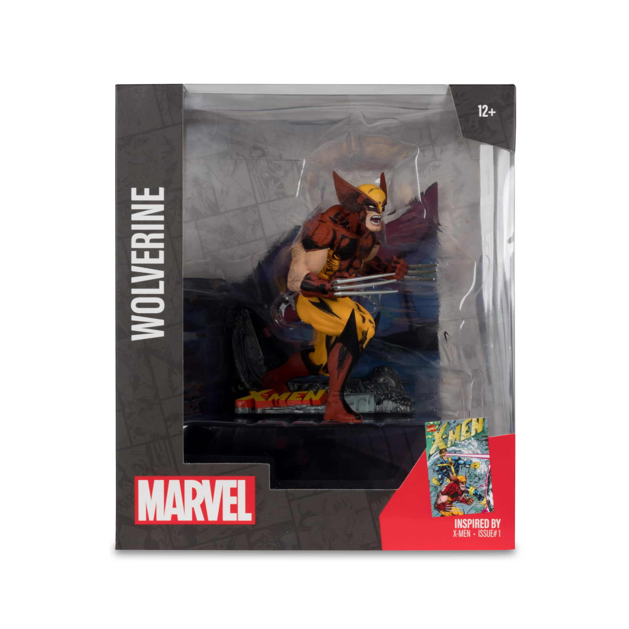 McFarlane Toys Marvel Wolverine 1:10th Scale 4.8" Posed Figure With ...