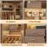 8+ Shelves
2 Top Storage
2 Clothes Hanging Rods
5 Wooden Drawers