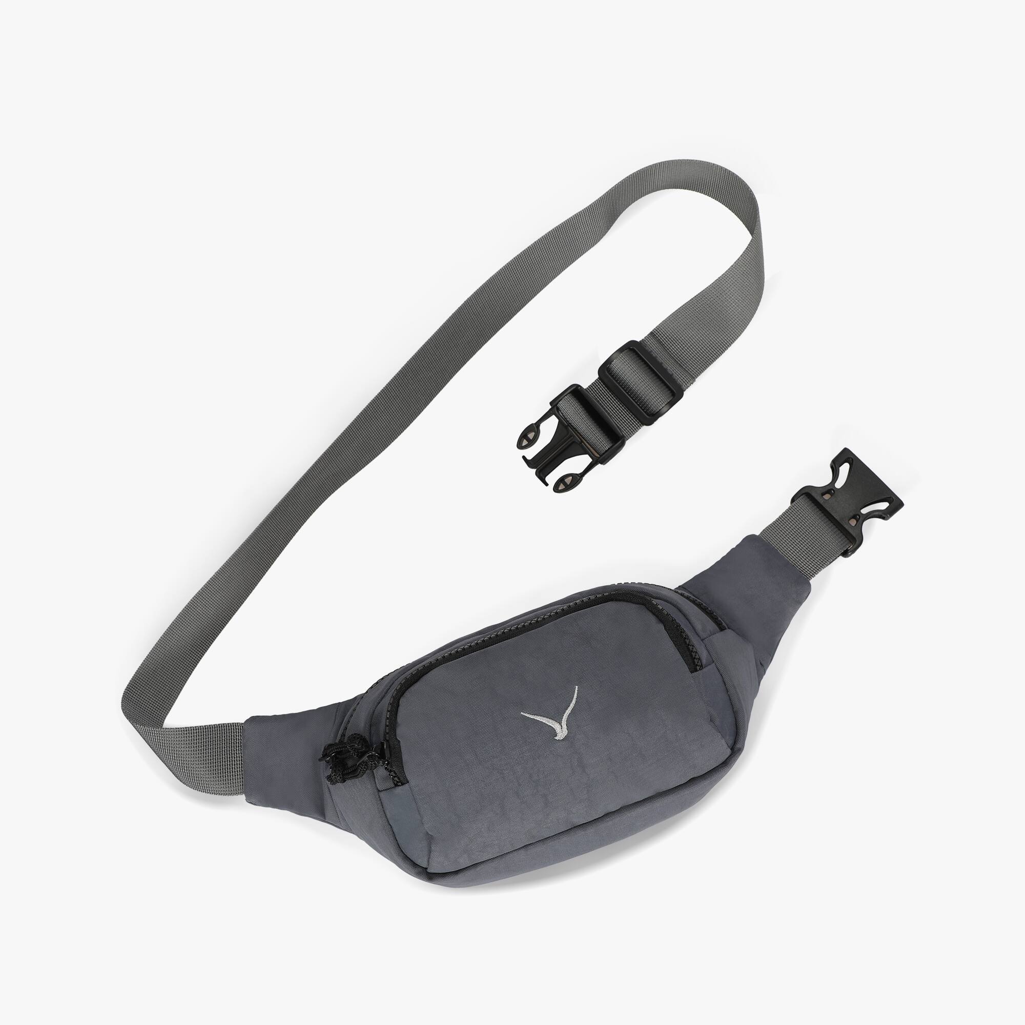 Alt View 2. Hynes Eagle - On-the-Go Fanny Pack Sling - Gray.