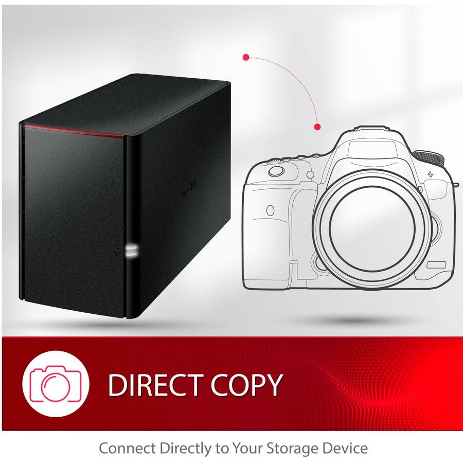 DIRECT COPY  
Connect Directly to Your Storage Device