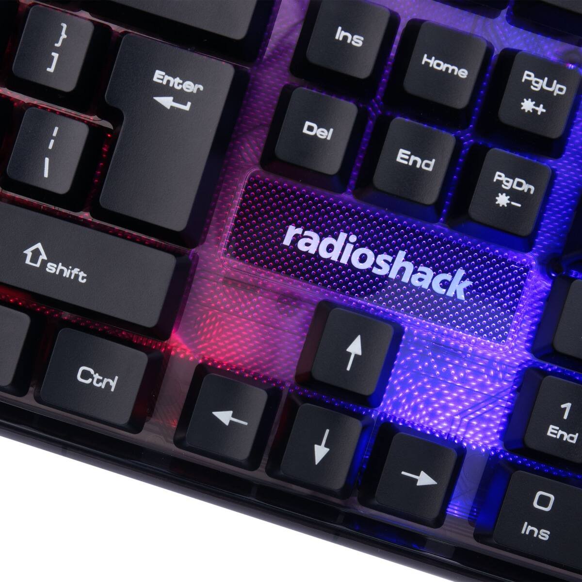 Shift Ctrl Enter Home PgUp Del End PgDn Ins radioshack 1 End Ins