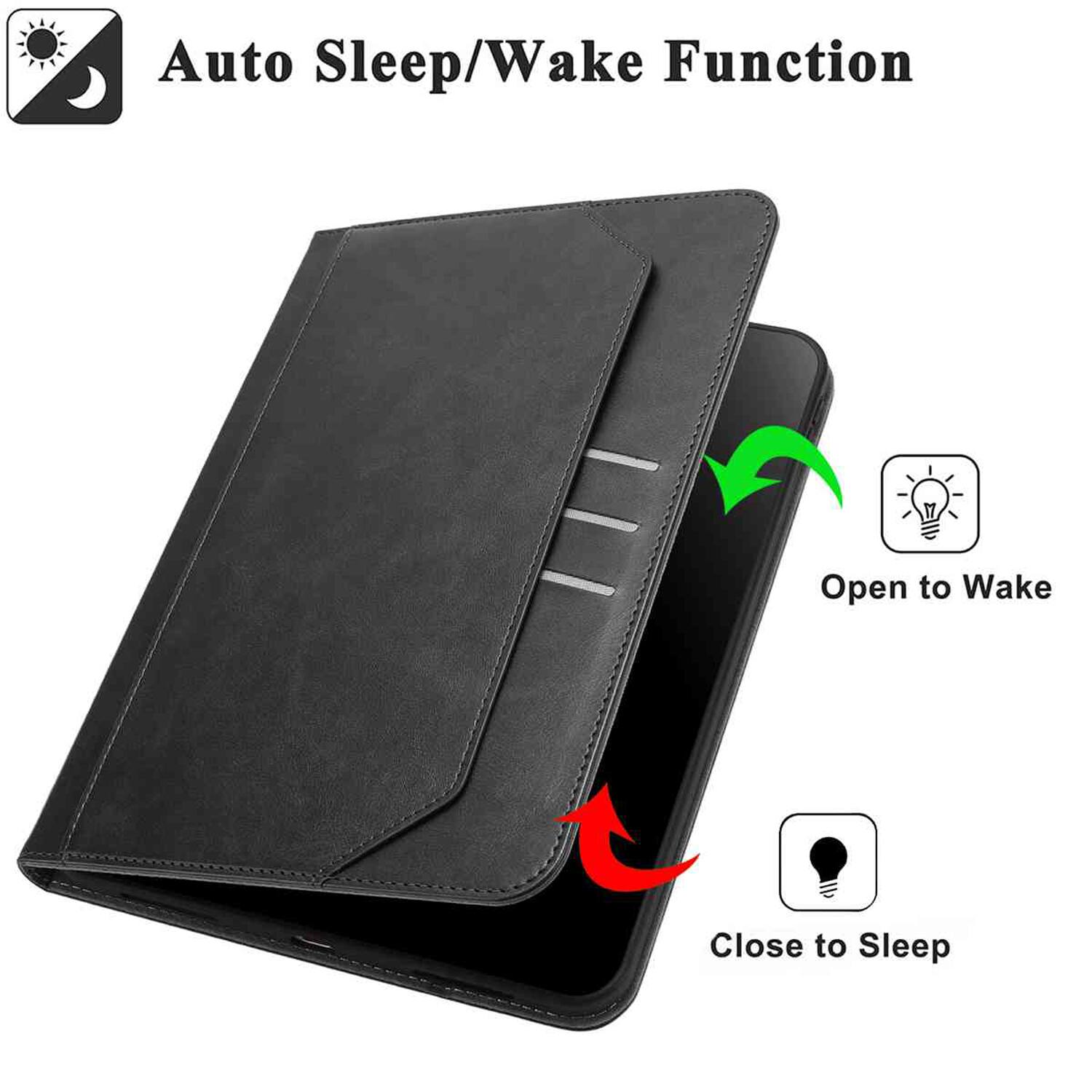 Auto Sleep/Wake Function

Open to Wake
Close to Sleep