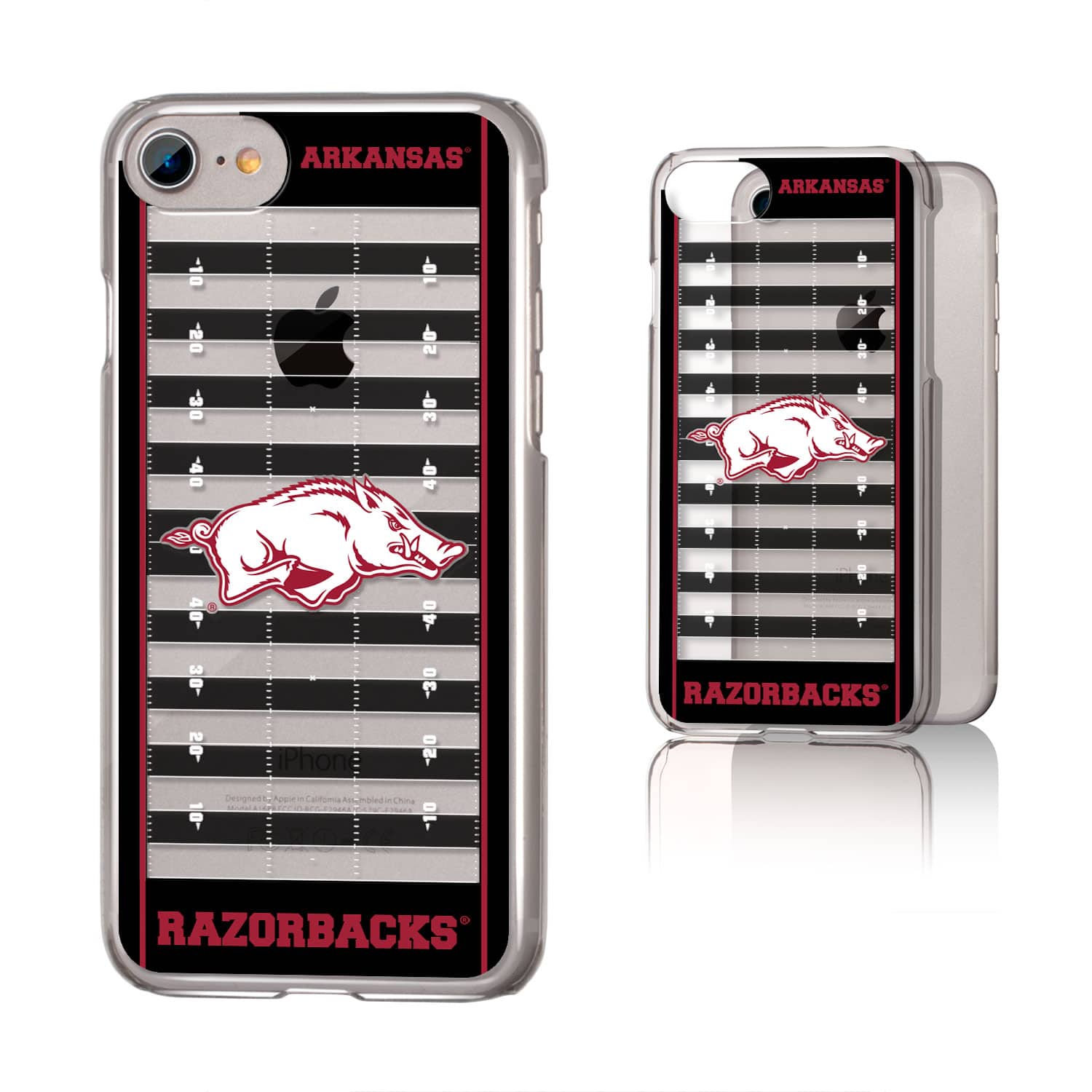 Keyscaper - NCAA - Arkansas Razorbacks iPhone Clear Football Field Design Case - 13 Pro Max - Multicolor price history on PriceWatchPro
