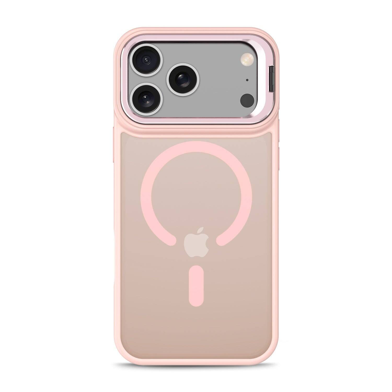 Front. Echelon - InFrame MagSafe Case with Kickstand for Apple iPhone 18 Pro Max / 17 Pro Max - Pink.