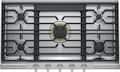 Frigidaire - 36 in. Wide 5 Burners Built-In Gas Cooktop - Stainless Steel
