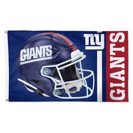 WinCraft - New York Giants Alternate Helmet Single-Sided 3' x 5' Deluxe Flag - Multicolor