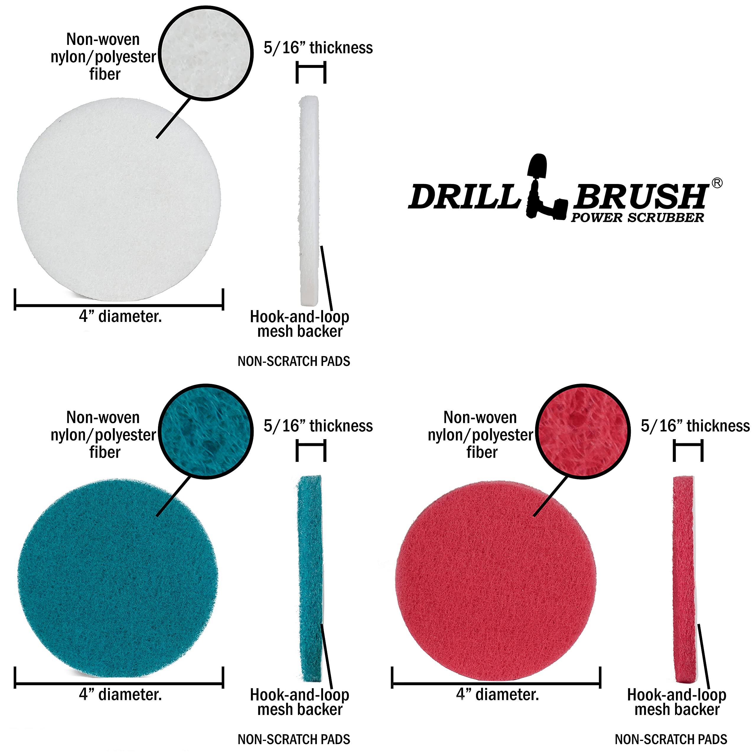 Non-woven nylon/polyester fiber 5/16" thickness 4" diameter. Hook-and-loop mesh backer NON-SCRATCH PADS
Non-woven nylon/polyester fiber 5/16" thickness 4" diameter. Hook-and-loop mesh backer NON-SCRATCH PADS
Non-woven nylon/polyester fiber 5/16" thickness 4" diameter. Hook-and-loop mesh backer NON-SCRATCH PADS