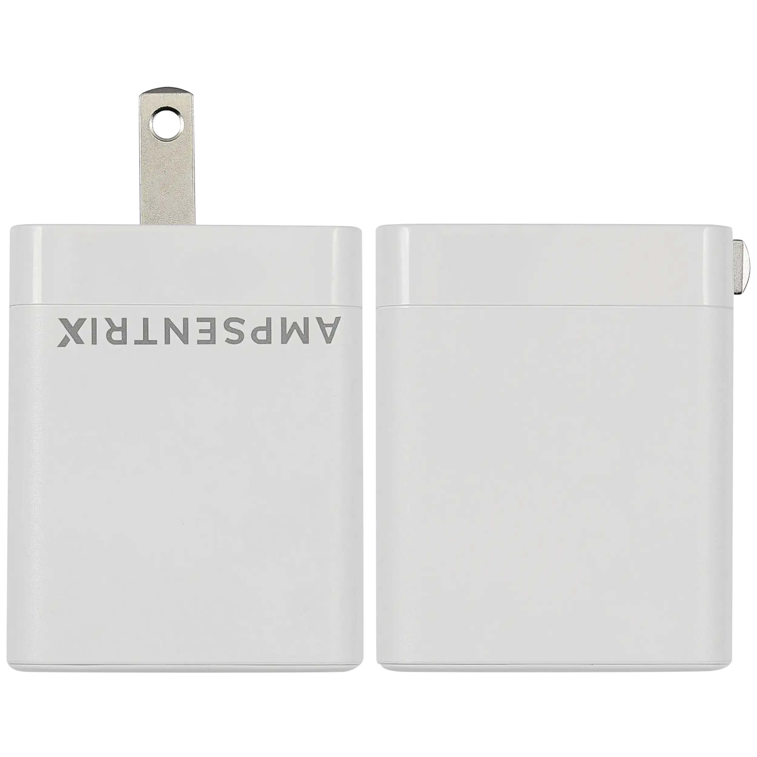 Alt View 1. Ampsentrix - 65W USB Type C GaN Wall Power Adapter Charger (110v USA).