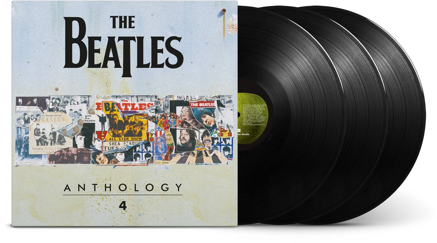 THE BEATLES THE BEATLES E BEATLES BE DA - LRTRE Tna with the BEATLES beatler Recerlad by PE REAFIES T ALL STAR SHOW SHEA STADI" TUFS detais Ac ANTHOLOGY 4