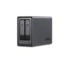 Front. UGREEN - UGreen NASync DXP2800 2-Bay NAS Enclosure.