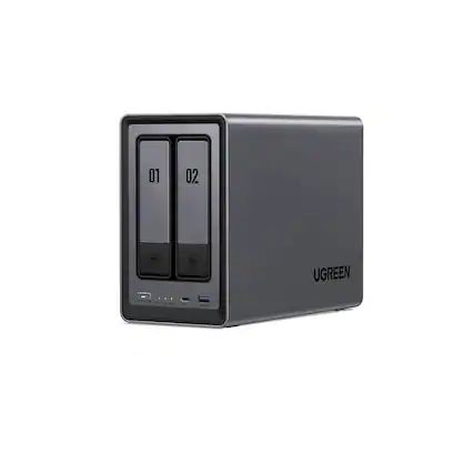 Front. UGREEN - UGreen NASync DXP2800 2-Bay NAS Enclosure.