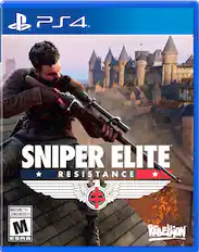 "SNIPER ELITE RESISTANCE + MATURE 17+ JEUNES ADULTES 17+ M REBELLiON ESRB"