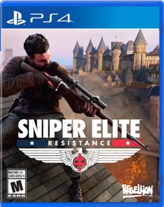 "SNIPER ELITE RESISTANCE + MATURE 17+ JEUNES ADULTES 17+ M REBELLiON ESRB" - M (Mature 17+)