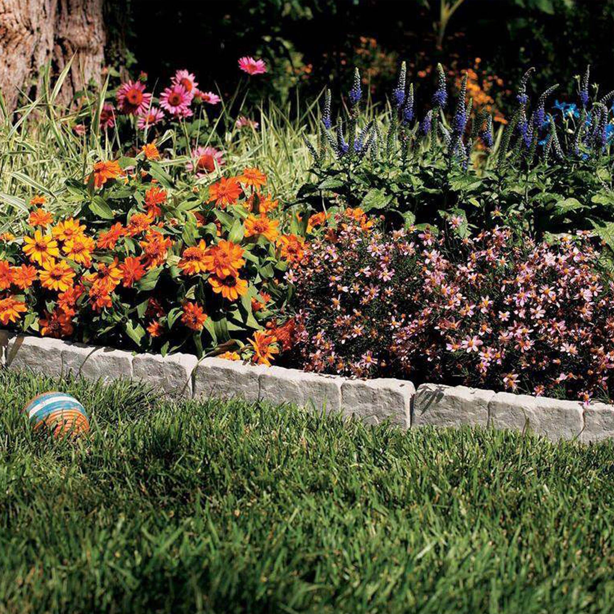 Alt View 7. Suncast - Suncast 12 Inch Landscape Design Border Decorative Natural Stone Edging (6 Pack).