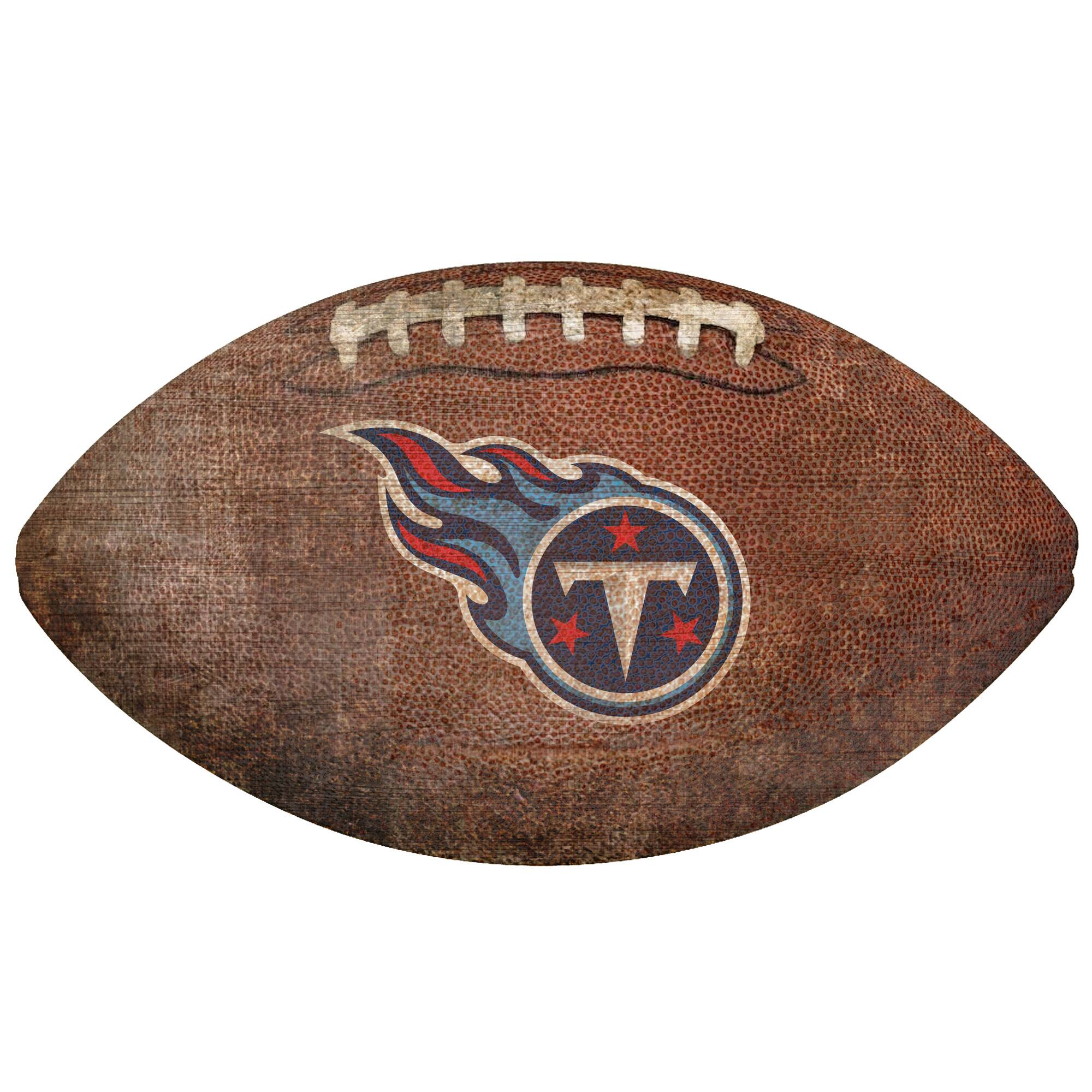 Tennessee Titans 12'' Football Sign