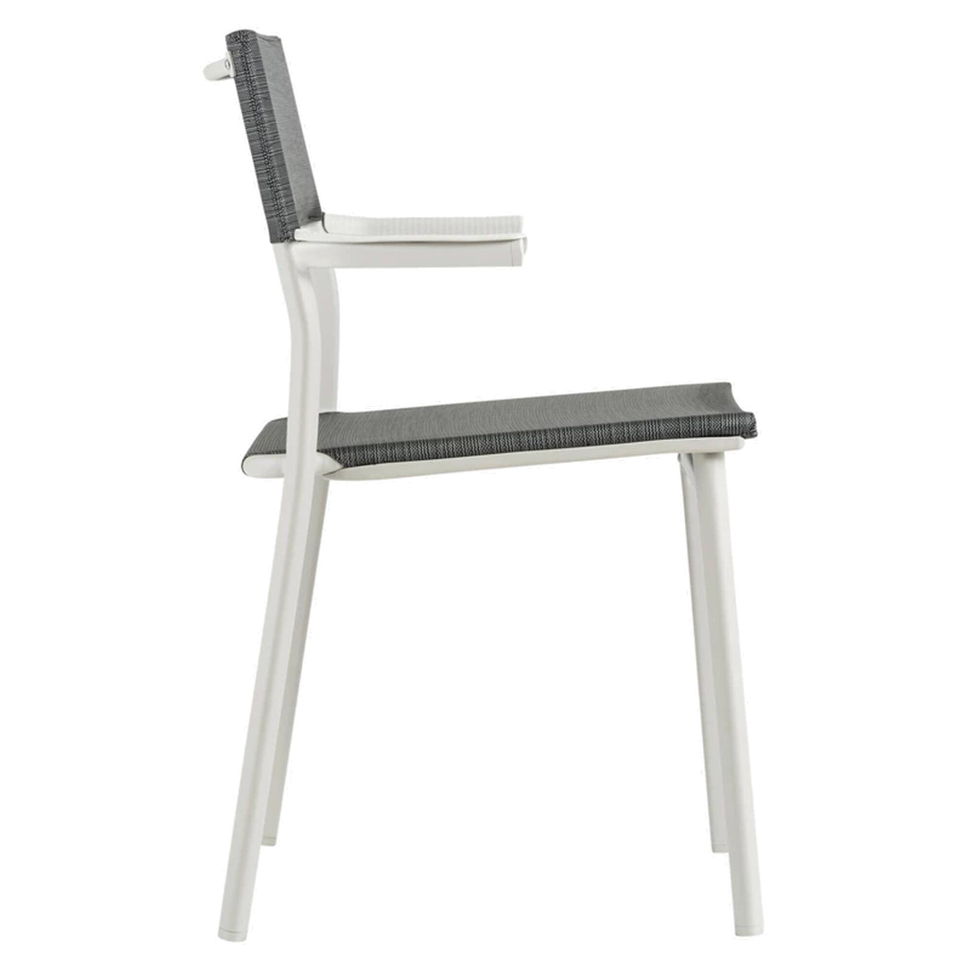 Alt View 10. Lafuma - Lafuma Batyline Duo ORON Durable Outdoor Armchair, Sand/Obsidian (Set of 2) - Sand Frame - Obsidian.