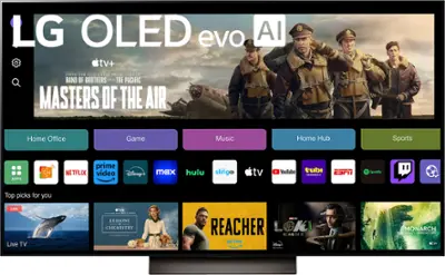 LG - 77" Class C4 Series OLED evo 4K UHD Smart webOS TV