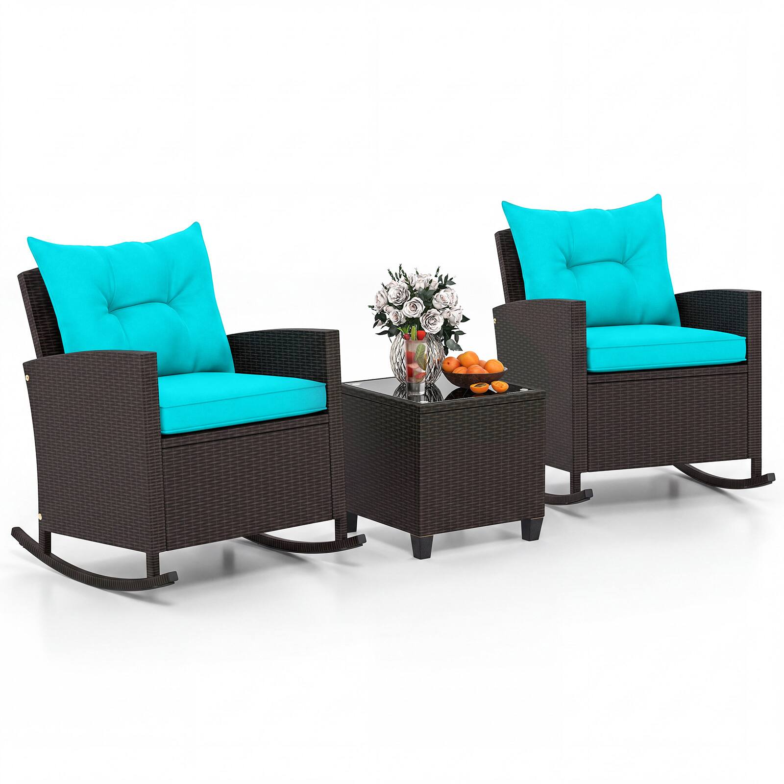 Mix Brown+Turquoise