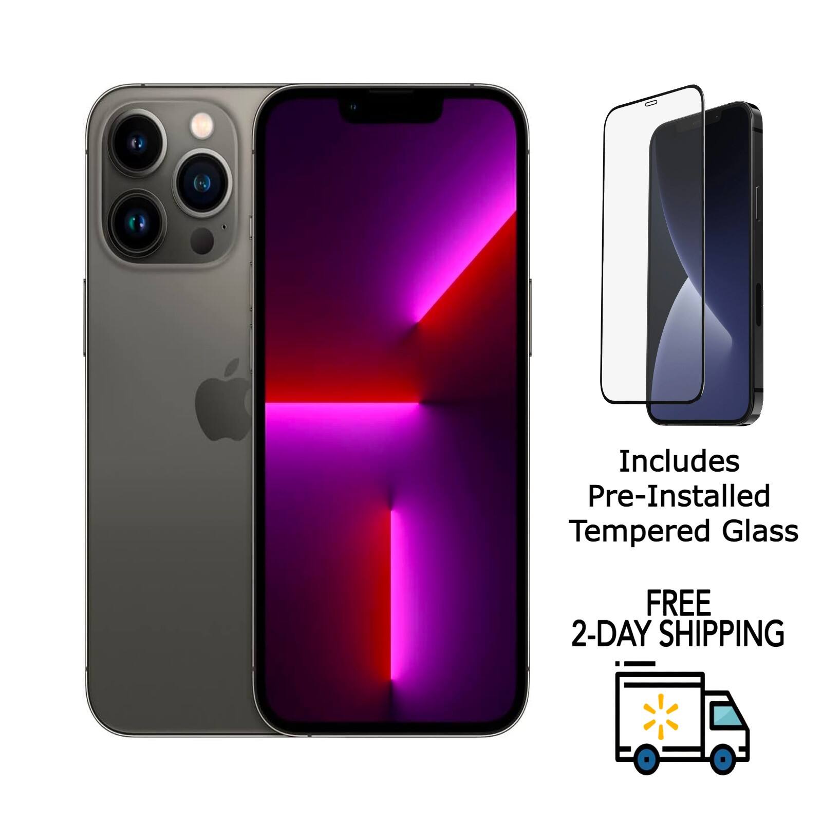 Includes Pre-Installed Tempered Glass  
FREE 2-DAY SHIPPING