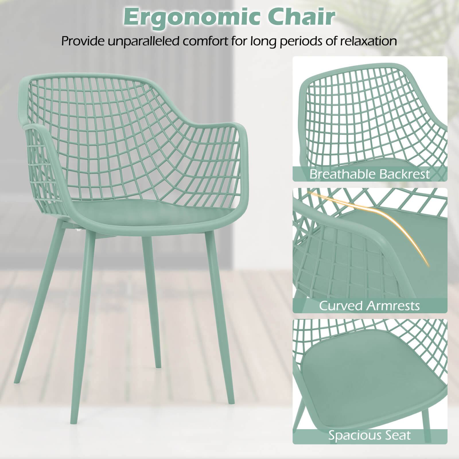 Ergonomic Chair  
Provide unparalleled comfort for long periods of relaxation  

- Breathable Backrest  
- Curved Armrests  
- Spacious Seat