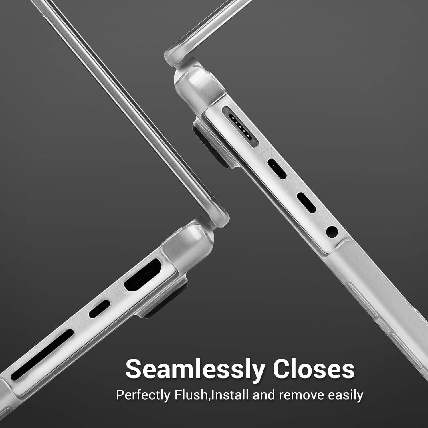 Seamlessly Closes  
Perfectly Flush, Install and remove easily