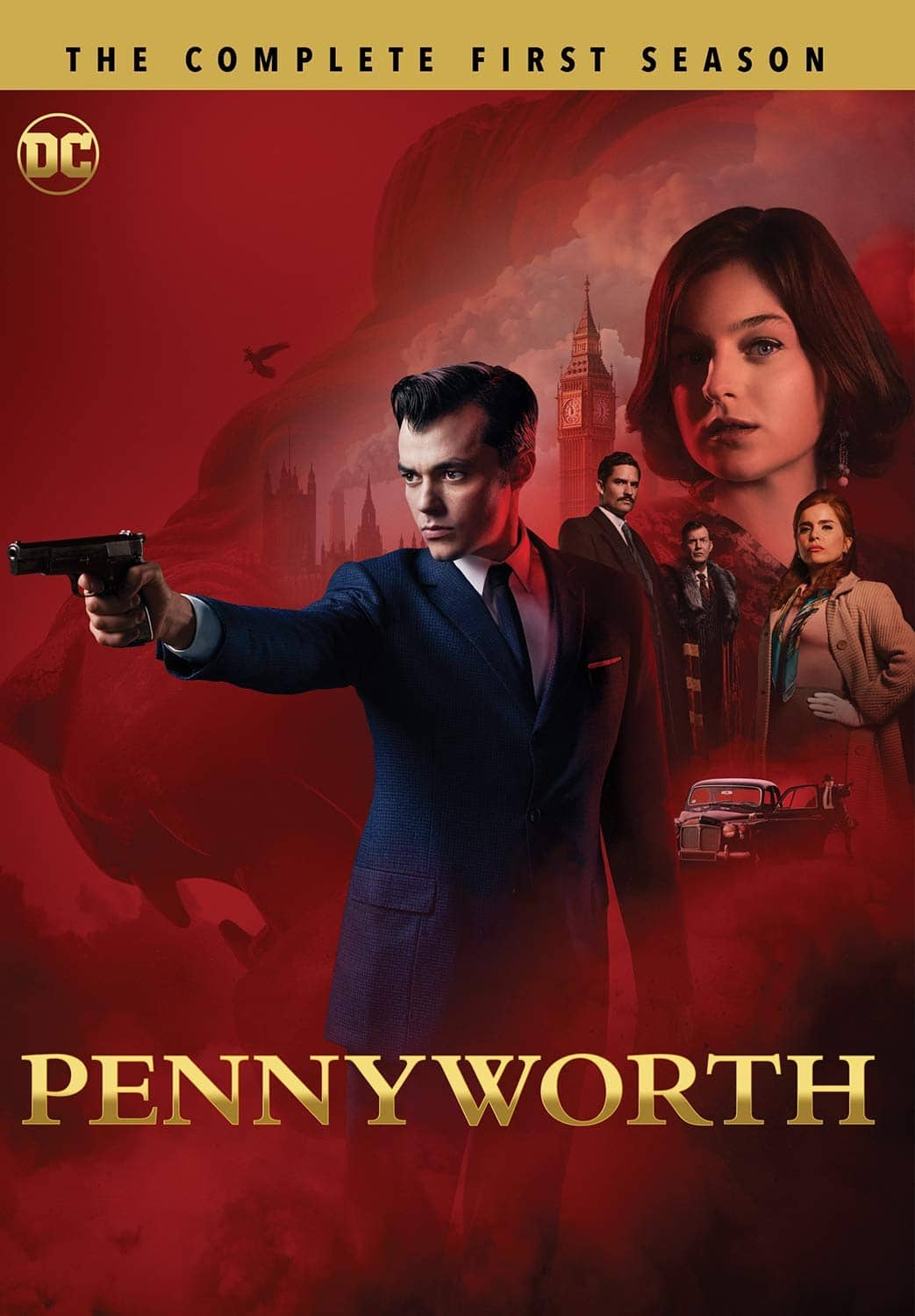 Front. Pennyworth: The Complete First Season - DVD.