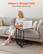 Unique C-Shaped Table
Easily fit beneath your sofa or bed
13.78 in / 350 mm
19.69 in / 500 mm
23.82 in / 605 mm