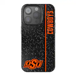 Keyscaper - NCAA - Oklahoma State Cowboys iPhone Bling Case - 15 - Black