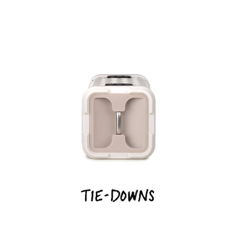 Alt View 4. Turtlebox - Ranger Wireless Bluetooth Weather Resistant Speaker - White.