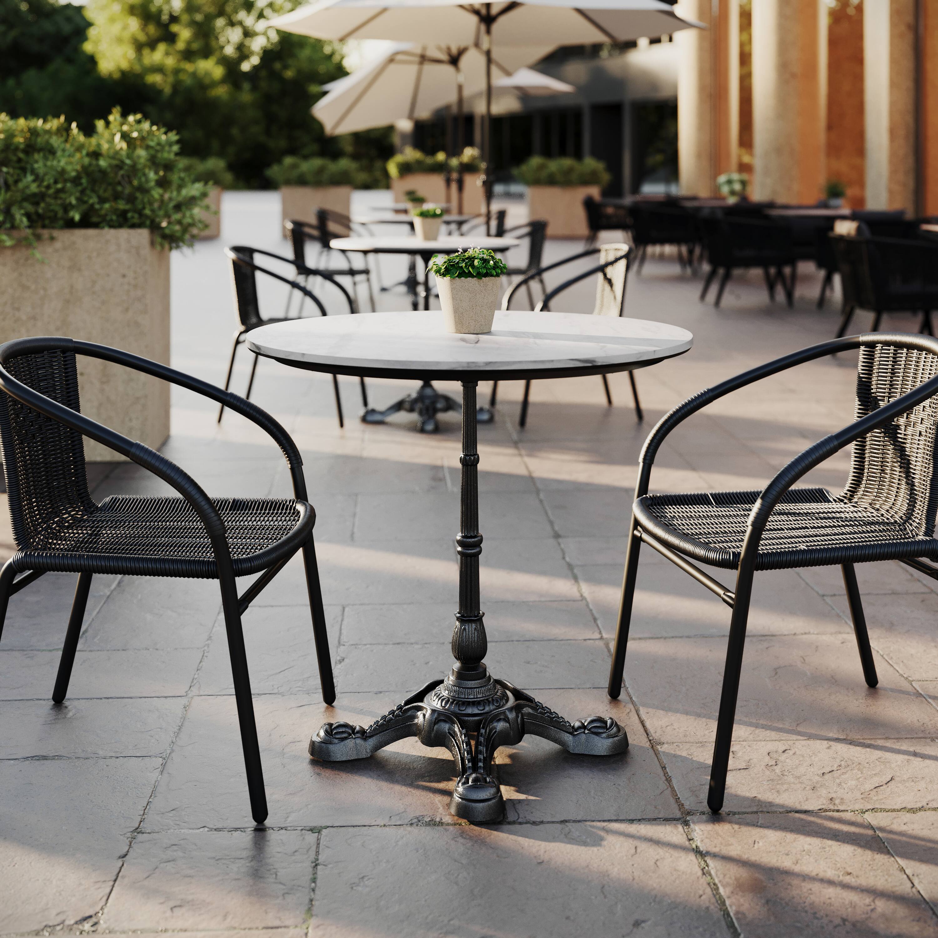 Emma + Oliver PureShield Indoor Outdoor Tabletop with Seam Free Surface ...