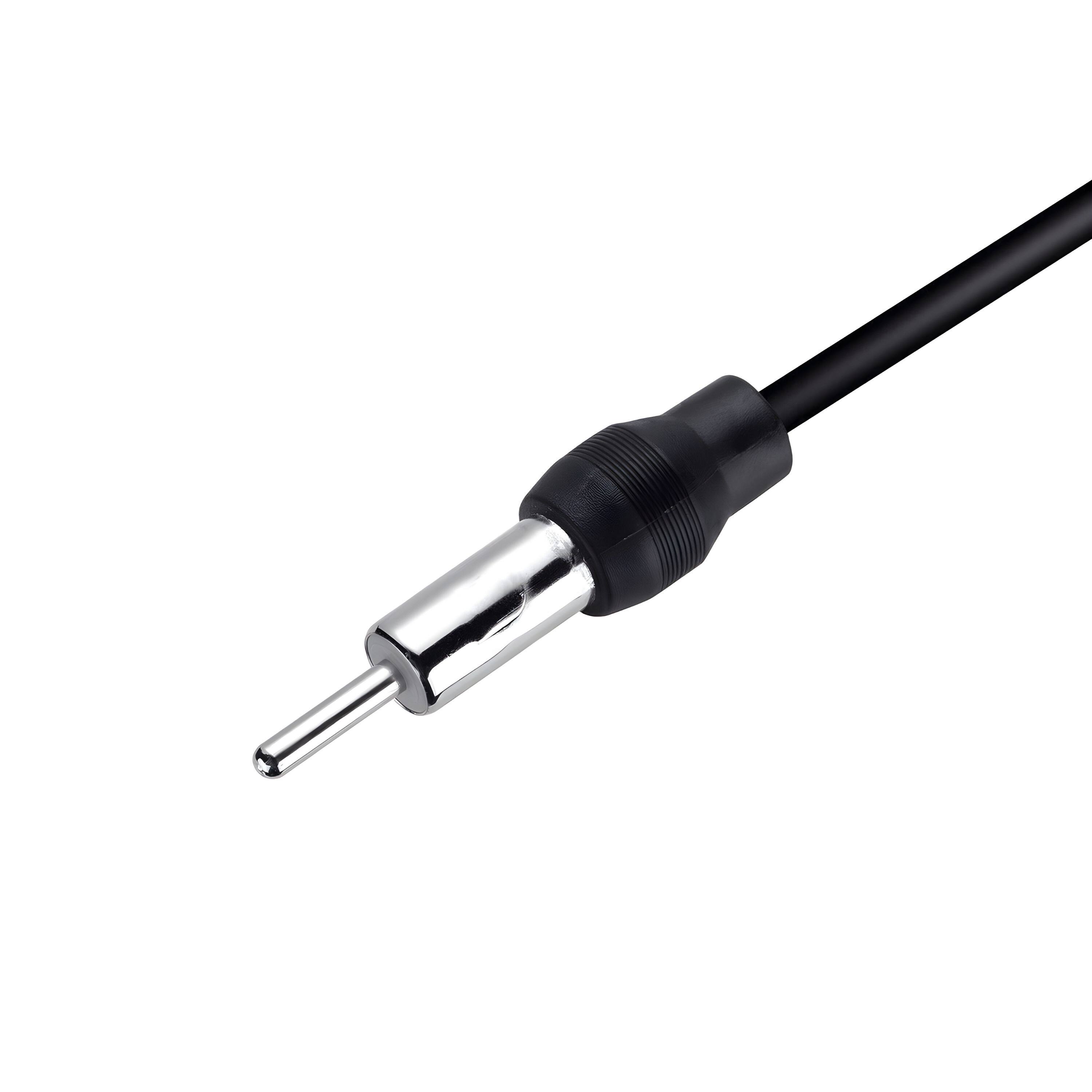 Back. Kitcheniva - Car Auto Stereo FM & AM Radio Aerial Signal Amplifier Booster Antenna - Black.