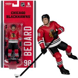 McFarlane Toys - McFarlane Toys: NHL Players - Connor Bedard - Chicago Blackhawks 6" Figure