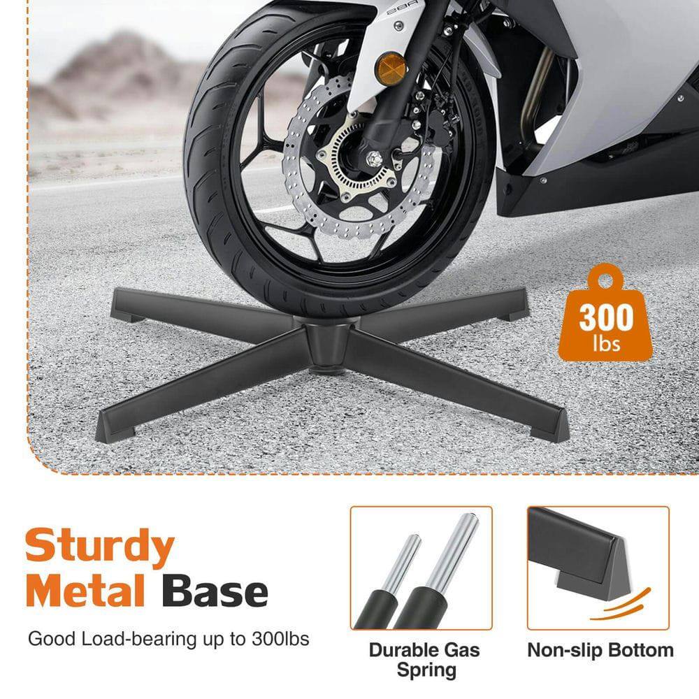 300 lbs  
Sturdy Metal Base  
Good Load-bearing up to 300lbs  
Durable Gas Spring  
Non-slip Bottom