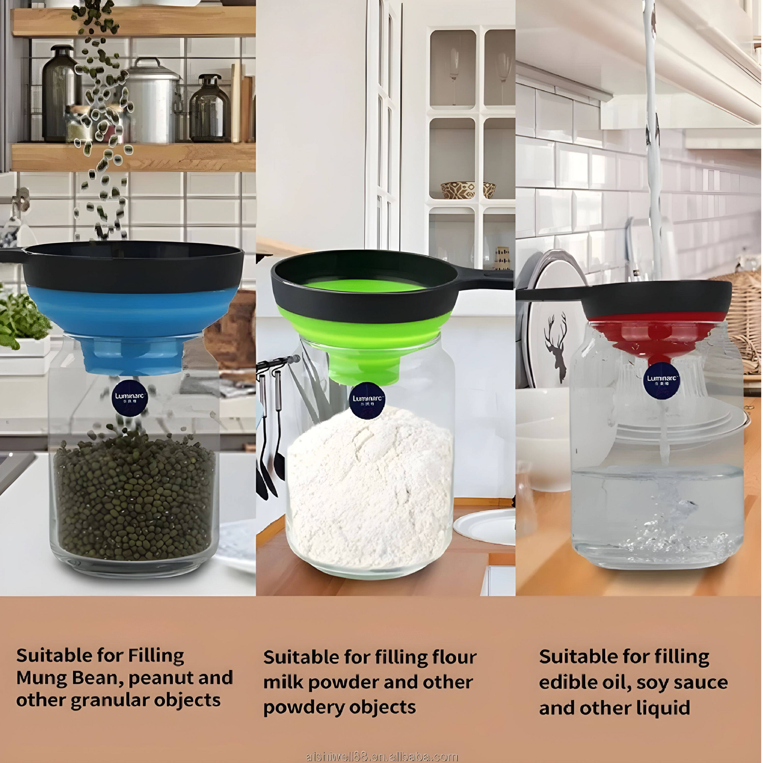 Lumarc

Suitable for Filling  
Mung Bean, peanut and other granular objects

Suitable for filling flour, milk powder and other powdery objects

Suitable for filling edible oil, soy sauce and other liquid

alsihw888.alibabar.com