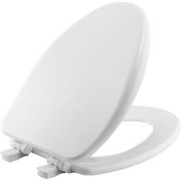 Mayfair by Bemis Alesio Slow Close Elongated Enameled Wood Toilet Seat - White