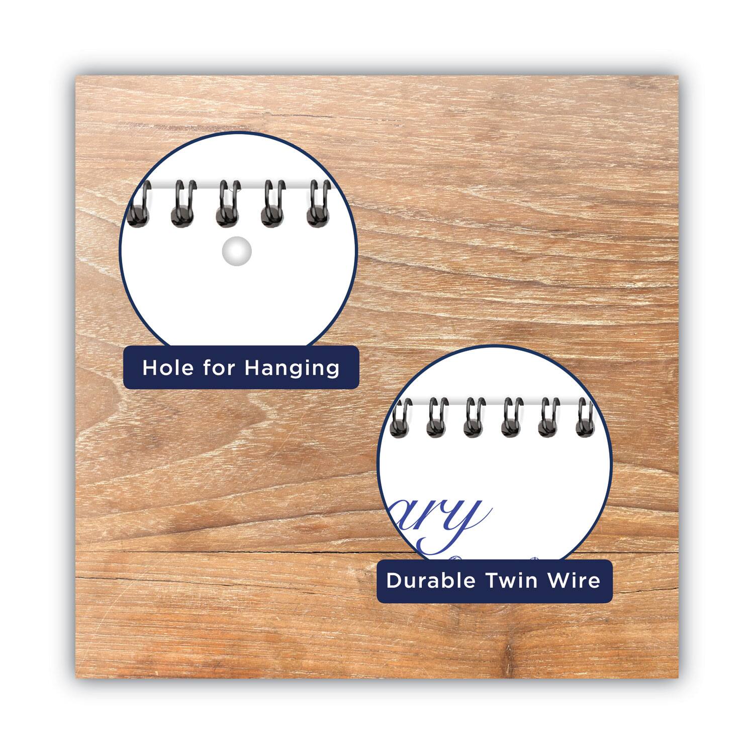 Hole for Hanging  
Durable Twin Wire