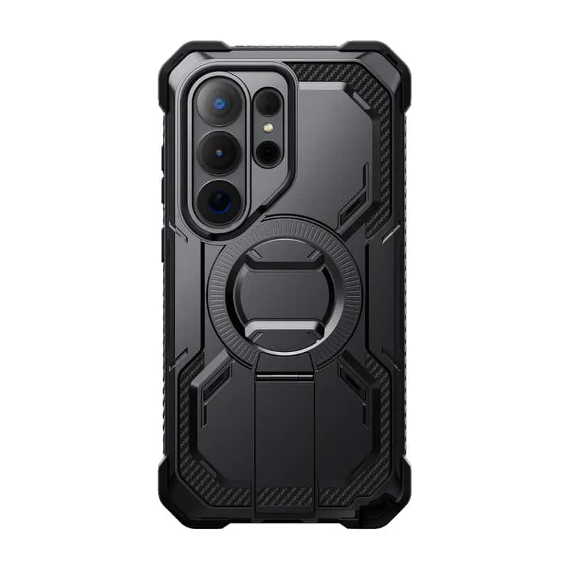 i-Blason - Armorbox Case for Samsung Galaxy S26 Ultra – Kickstand, Screen Protector, Military-Grade - Black