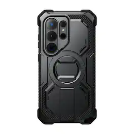 i-Blason - Armorbox Case for Samsung Galaxy S26 Ultra – Kickstand, Screen Protector, Military-Grade - Black
