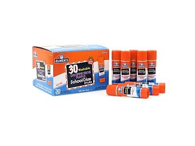 30 Washable Disappearing Purple School Glue Sticks