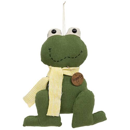 Front. BreeBe - Hippity Frog Doll - Green.
