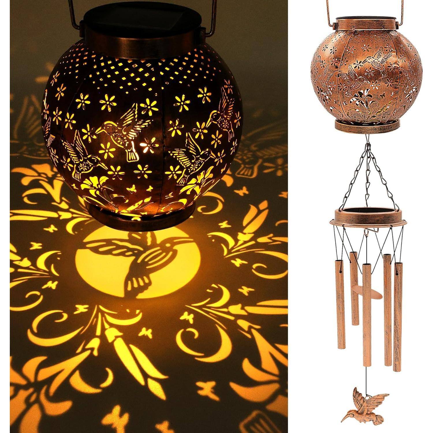 1 pack-Hummingbird wind chime B