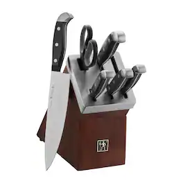 Henckels - Statement 7-pc Self-Sharpening Knife Block Set - Stainless Steel