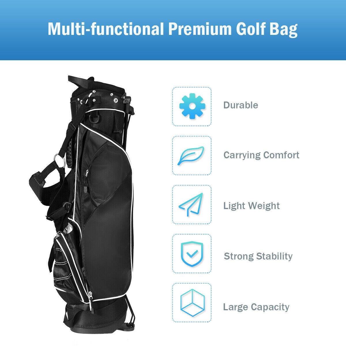 Multi-functional Premium Golf Bag

- Durable
- Carrying Comfort
- Light Weight
- Strong Stability
- Large Capacity