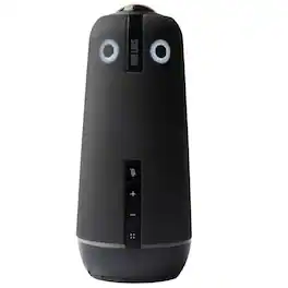 Owl Labs - Refurbished Excellent - MTW405-1000 360-Degree 4K Smart Conference Camera Mic Speaker, 64MP Sensor, 8 Beamforming Mics, USB-C, Wi-Fi, PoE - Charcoal