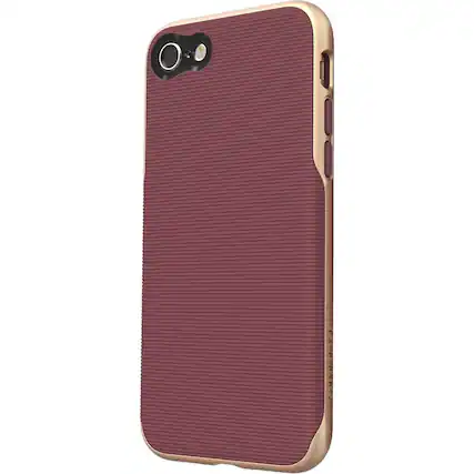 Left. SaharaCase - Trend Series Case for Apple iPhone 7, 8, SE (3rd Generation 2022) - Plum Red.