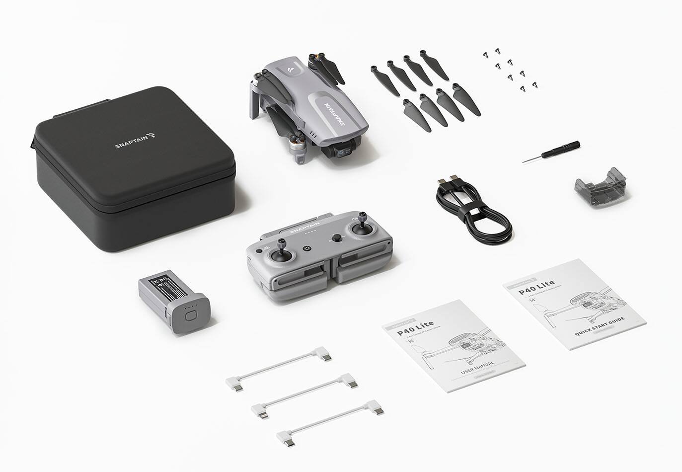 SNAPTAIN, P40 Lite, QUICK START GUIDE, USER MANUAL