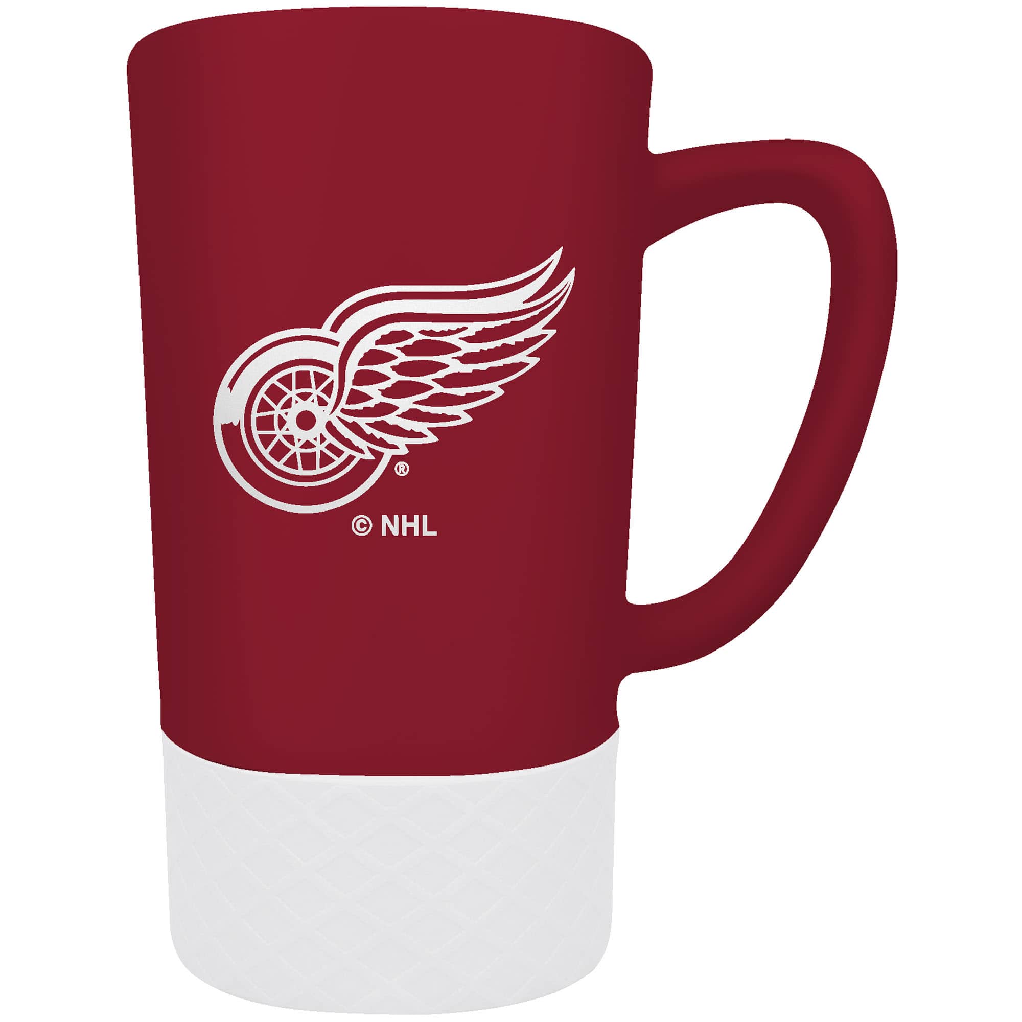 Great American Products - Detroit Red Wings Team Logo 16oz. Laser Etched Jump Mug - Multicolor